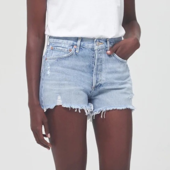 Agolde Pants - NWT Agolde Parker Vintage Cut Off Shorts in Swapmeet 28